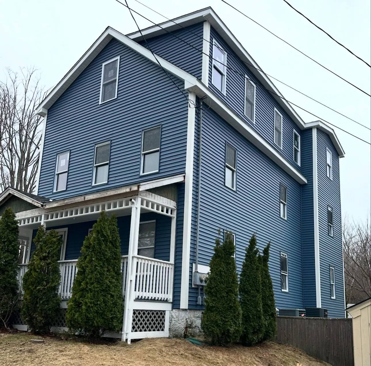 Home exterior renovation completed in Massachusetts